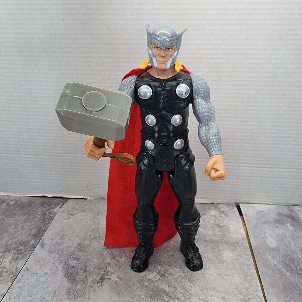 Thor & Hammer 12 Inch Action Figure Marvel Avengers Age of Ultron